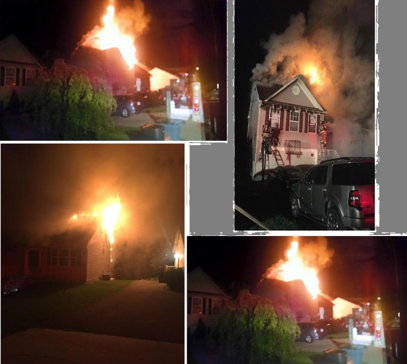 2015-07-14 2800 block Westminster St, Manchester. House Fire.